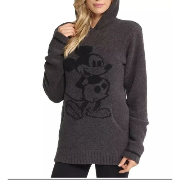 Barefoot Dreams Unisex Disney Mickey Mouse Hoodie Fleece Sweatshirt size XL / 4 - Picture 1 of 14